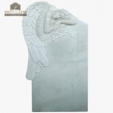 Скульптура ангела из мрамора №107 — ritualum.ru